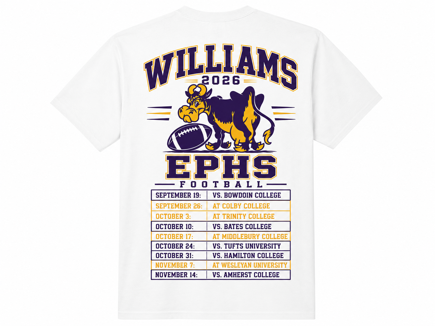 Schedule 2026 - Unisex Cotton T-Shirt